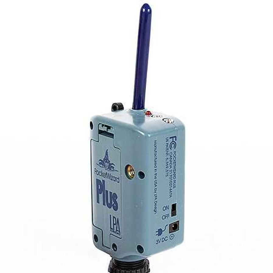 Pocket Wizard Stands & Studio Accessories | Pocket Wizard Plus Radio Slave Receiver, Blue (Requires Cord)