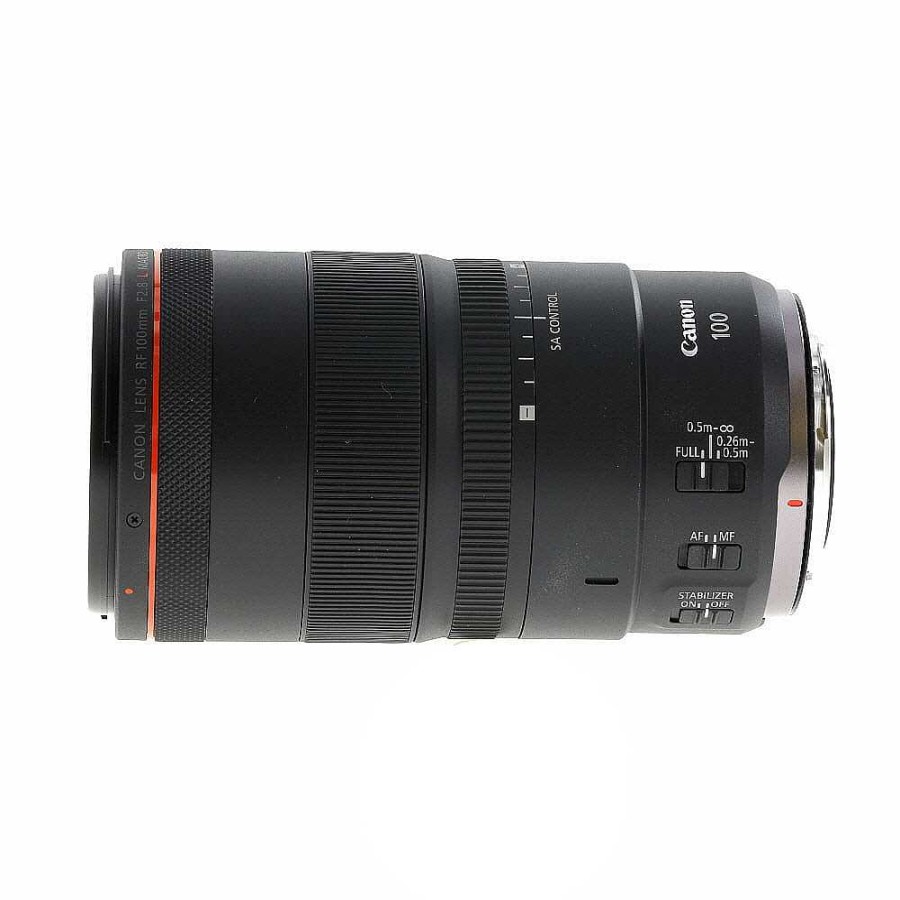 Canon Mirrorless Lenses | Canon Rf 100Mm F/2.8 L Macro Is Usm Full-Frame Lens For Rf-Mount, Black {67}