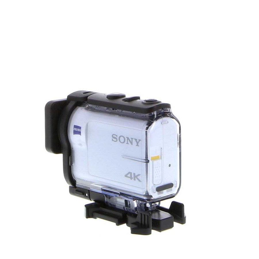 Sony Movie & Video Cameras | Sony Fdr-X3000 Action Cam 4K Video Camera (White) With Waterproof Underwater Housing