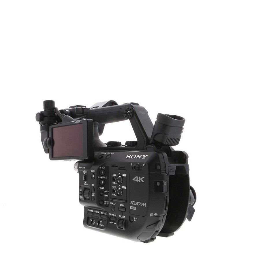 Sony Movie & Video Cameras | Sony Video Pxw-Fs5 Xdcam Super35 Digital Camera, Black {4K25P/11.6Mp} With Top Handle, Lcd Panel, Grip Remote (Uses E-Mount Lenses)