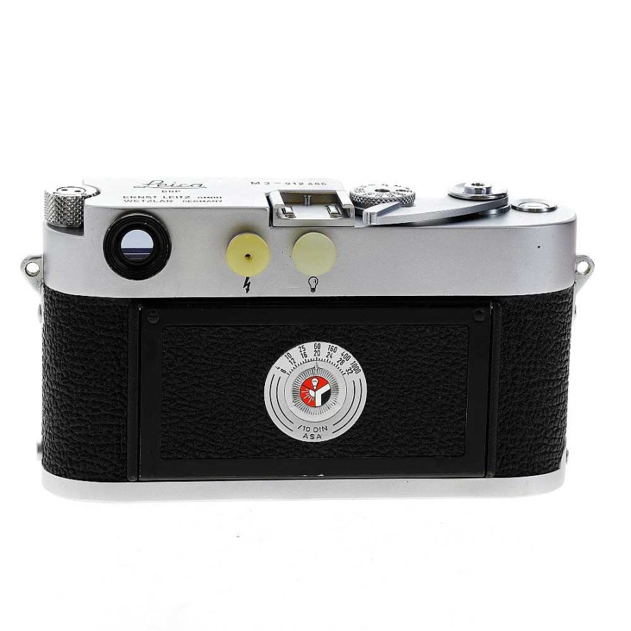 Leica 35Mm Film Cameras | Leica M3 Double Stroke Preview Lever 35Mm Rangefinder Camera Body, Chrome