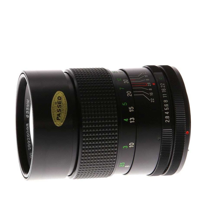 Vivitar Slr & Dslr Lenses | Vivitar 135Mm F/2.8 Manual Focus Breech Lock Lens For Canon Fd-Mount {55}