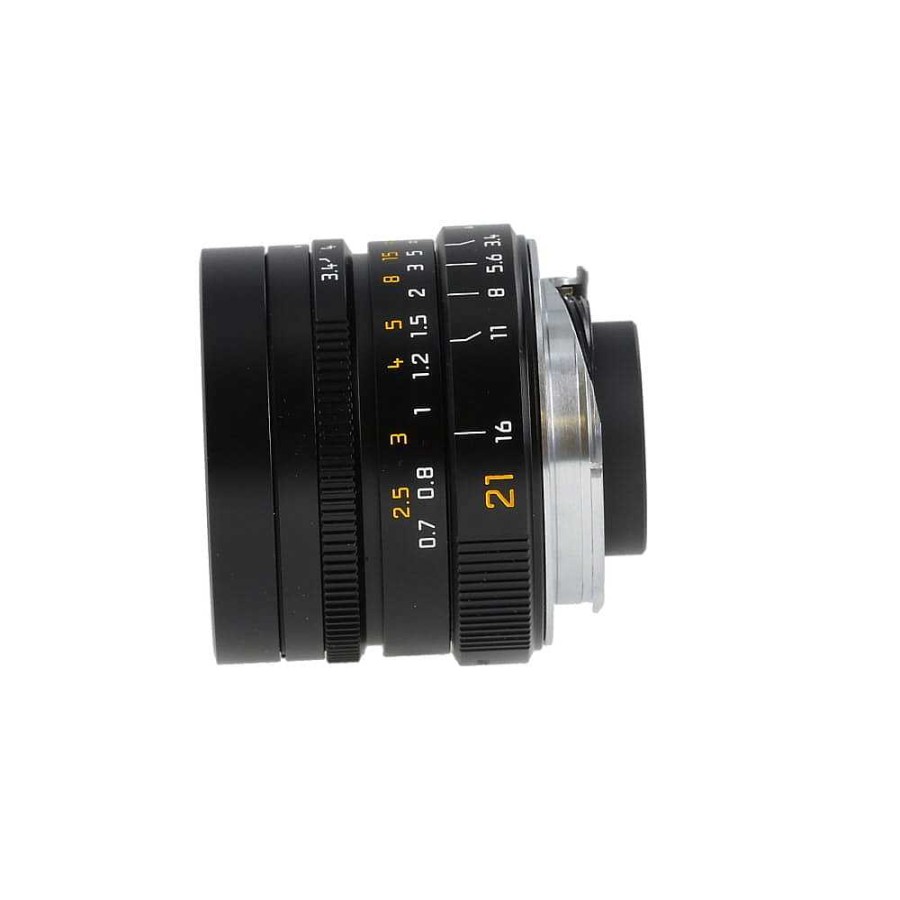 Leica Rangefinder Lenses | Leica 21Mm F/3.4 Super-Elmar-M Asph. M-Mount Lens With Protection Ring, Black, 6-Bit {46} 11145