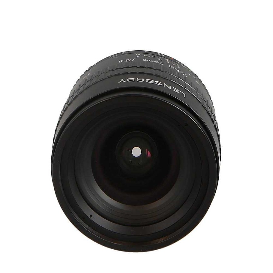 Lensbaby Mirrorless Lenses | Lensbaby Velvet 28Mm F/2.5 Manual Lens For Sony E-Mount, Black {67}