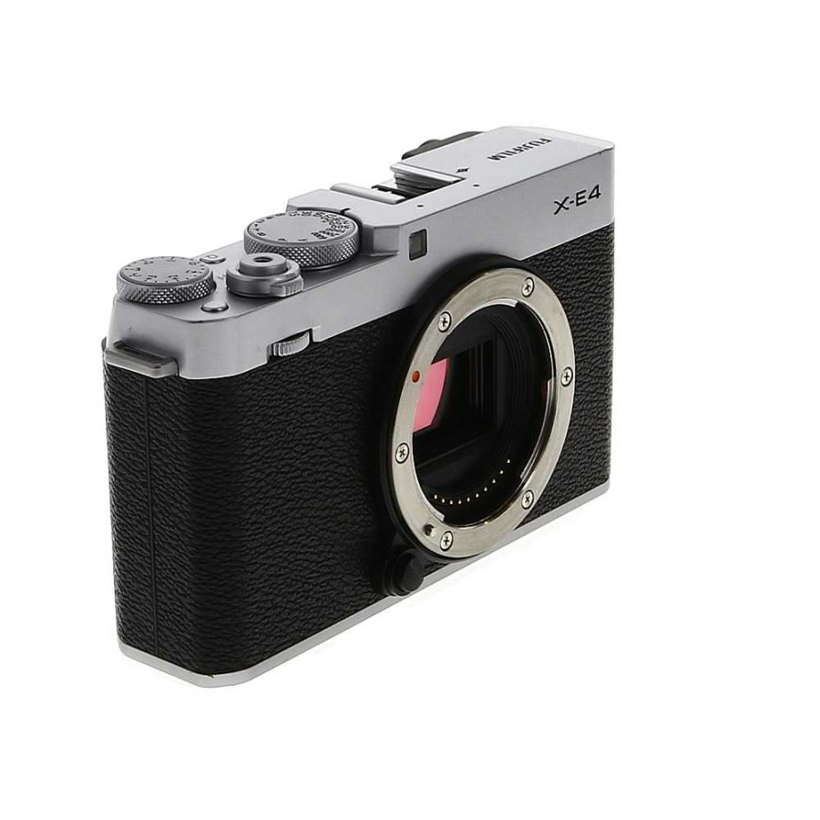 Fuji Mirrorless Cameras | Fujifilm X-E4 Mirrorless Camera Body, Silver {26.1Mp}