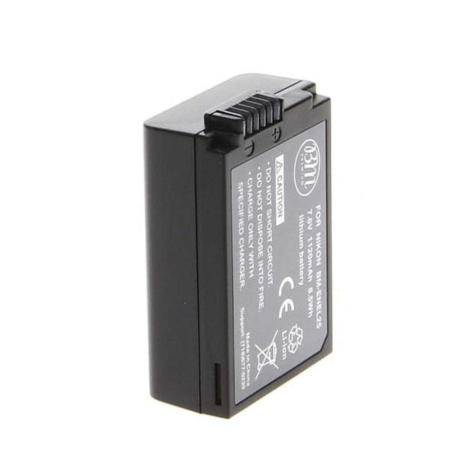 Big Mike's Electronics Camera Accessories | Bm Premium Battery En-El25 For Nikon Zfc, Z50 (7.6V 1120Mah)