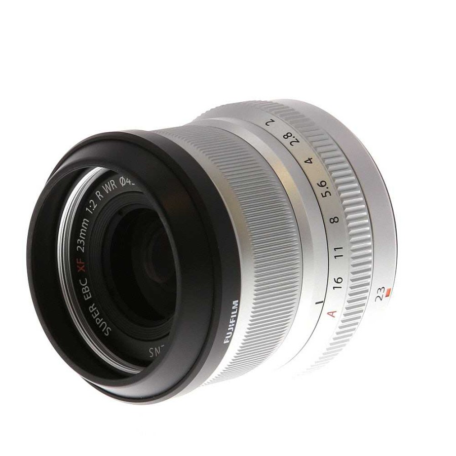 Fuji Mirrorless Lenses | Fujifilm Xf 23Mm F/2 R Wr Fujinon Aps-C Lens For X-Mount, Silver {43}