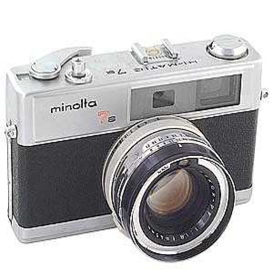 Minolta 35Mm Film Cameras | Minolta Hi-Matic 7S 35Mm Camera, Chrome