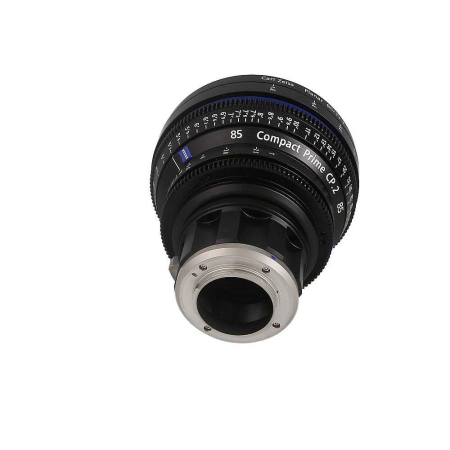 Zeiss Mirrorless Lenses | Zeiss Cp.2 85Mm T2.1 Compact Prime Planar T* Black Manual Focus, Manual Aperture Lens In Feet For Micro Four Thirds System