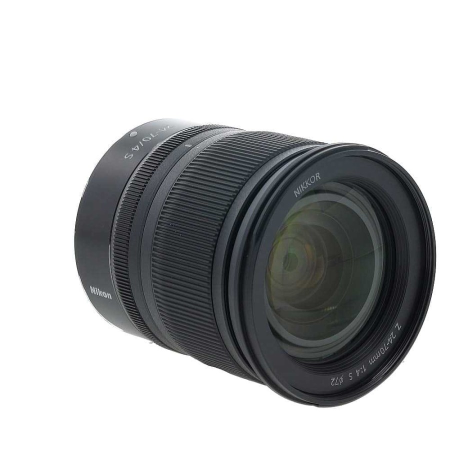 Nikon Mirrorless Lenses | Nikon Nikkor Z 24-70Mm F/4 S Autofocus Fx Lens For Z-Mount, Black {72}