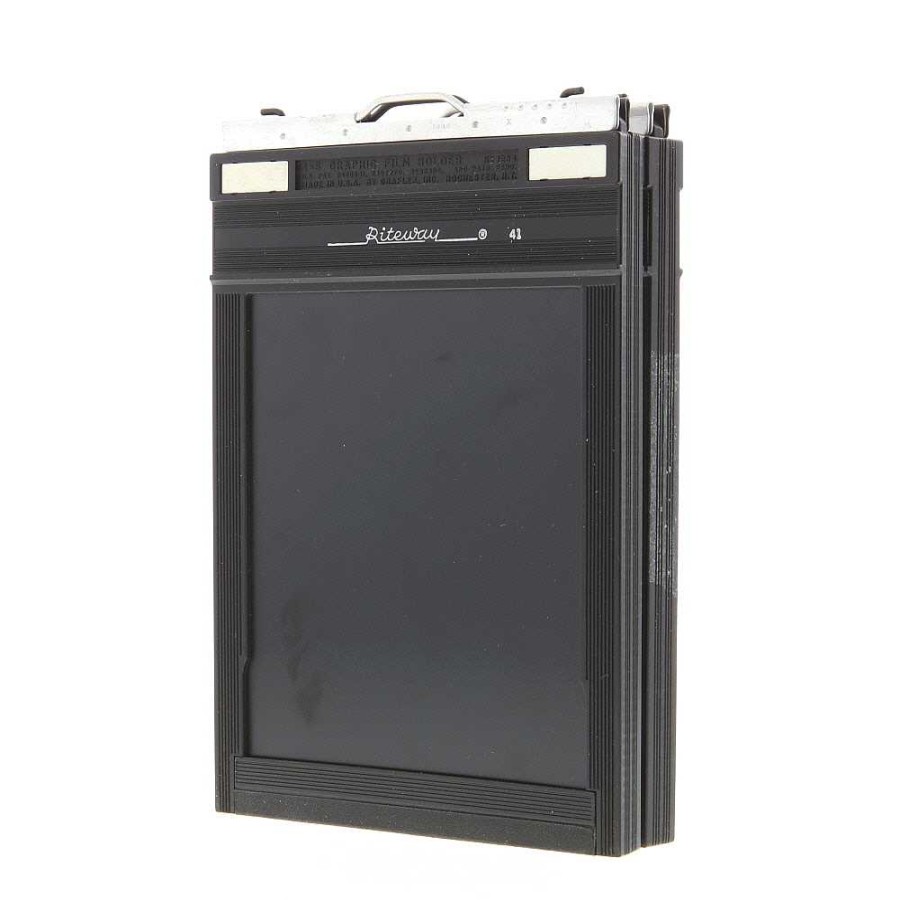 Riteway Large Format Accessories | 4X5 Riteway Sheet Film Holder, Plastic