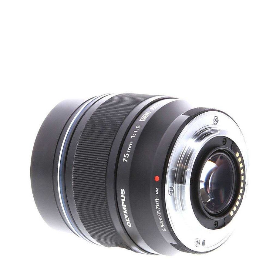 Olympus Mirrorless Lenses | Olympus 75Mm F/1.8 M.Zuiko Digital Ed Msc Autofocus Lens For Mft (Micro Four Thirds) Black {58}