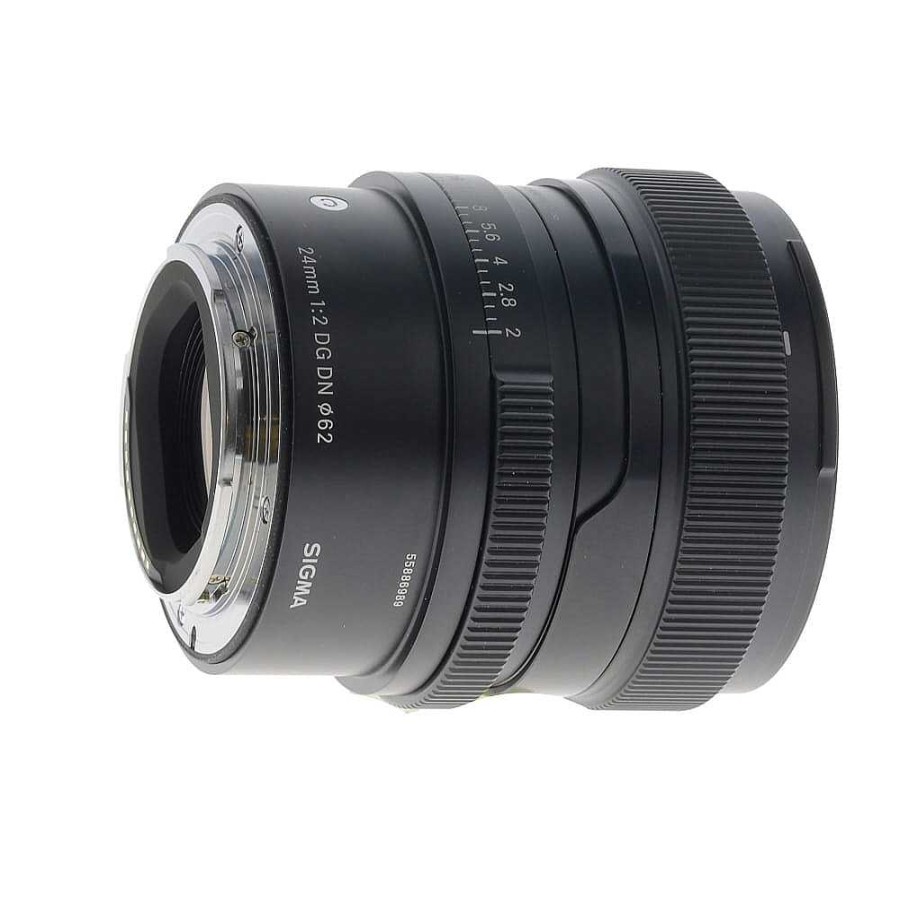 Sigma Mirrorless Lenses | Sigma 24Mm F/2 Dg Dn C (Contemporary) Full-Frame Autofocus Lens For Sony E-Mount, Black {62}