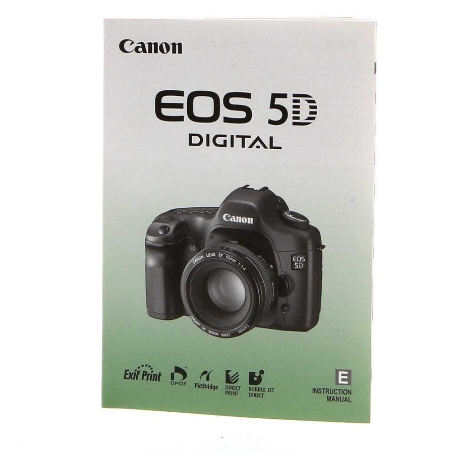 Canon Books, Instructions & Videos | Canon Eos 5D Instructions