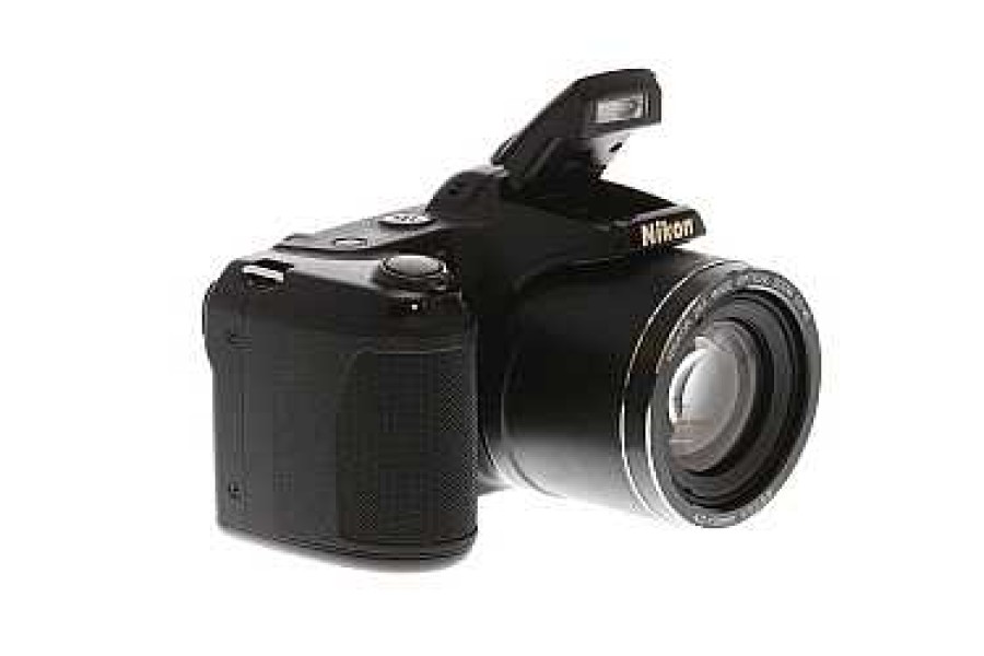 Nikon Compact Cameras | Nikon Coolpix L340 Digital Camera, Black {20.2Mp} Camera Only/Requires 4/Aa