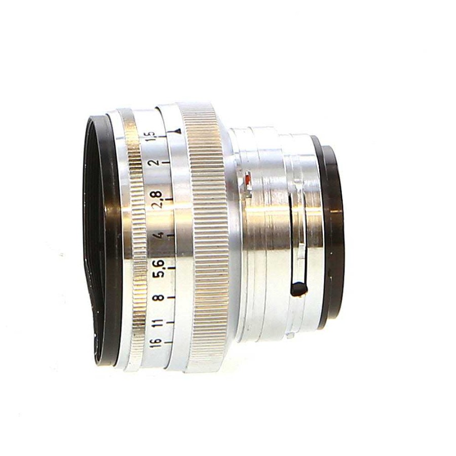 Zeiss Rangefinder Lenses | Zeiss 50Mm F/1.5 Sonnar Coated Lens For Contax Rangefinder, Chrome {40.5}