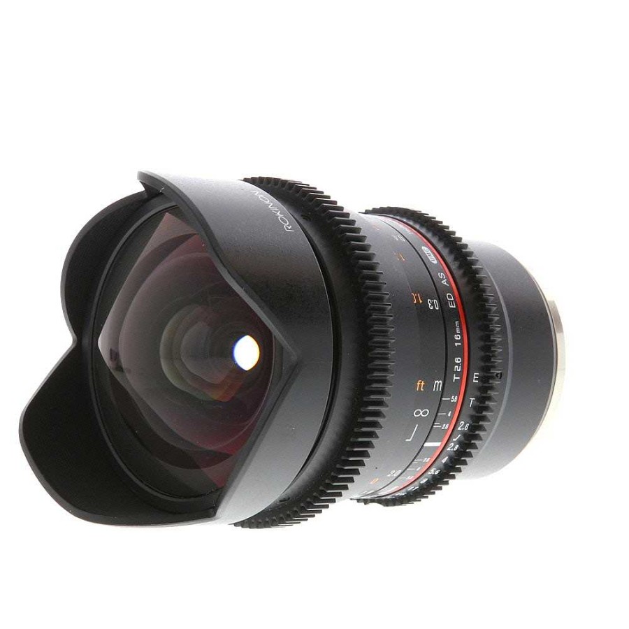 Rokinon Mirrorless Lenses | Rokinon Cine 16Mm T2.6 Ed As Umc (Ds) Full Frame Manual Lens For Sony E-Mount