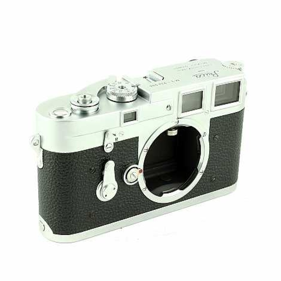 Leica 35Mm Film Cameras | Leica M3 Double Stroke Preview Lever 35Mm Rangefinder Camera Body, Chrome (Early Serial #73Xxxx)