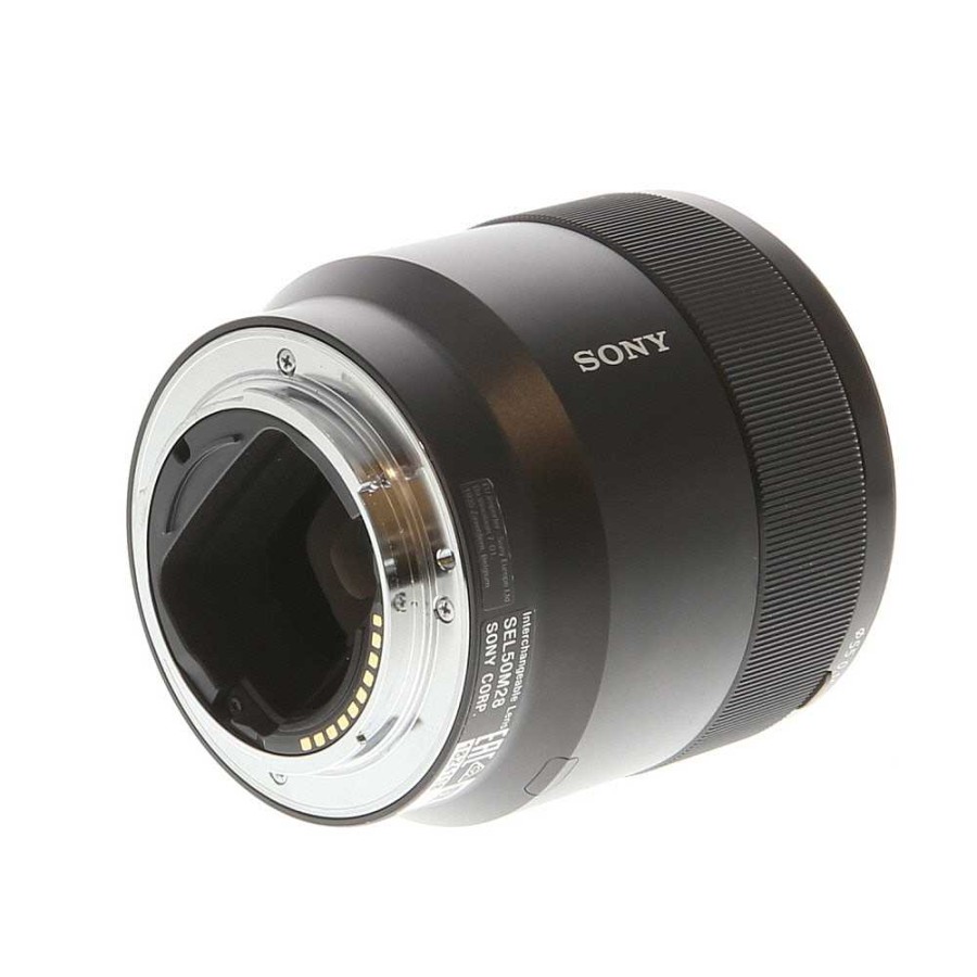 Sony Mirrorless Lenses | Sony Fe 50Mm F/2.8 Macro Full-Frame Autofocus Lens For E-Mount, Black {55} Sel50M28