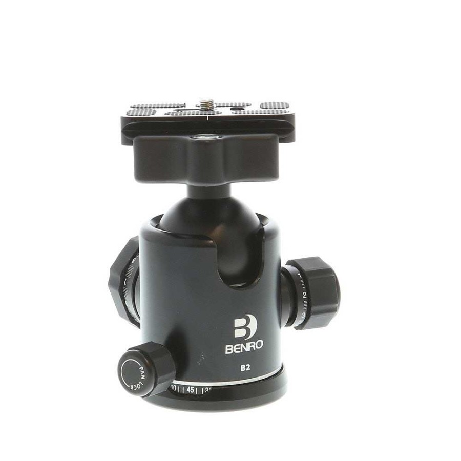 Benro Tripod Heads | Benro B2 Double Action Ball Head For Tripod With P&T Knob Quick Release Clamp