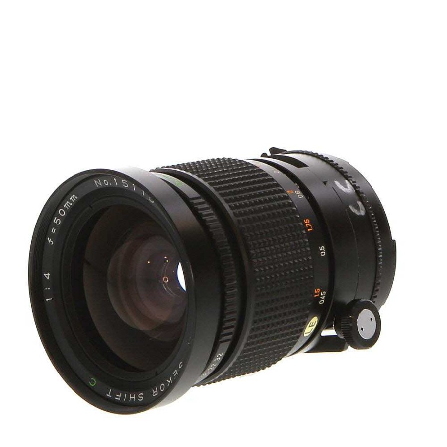 Mamiya Medium Format Lenses | Mamiya Sekor C 50Mm F/4 Shift Manual Focus Lens For 645 {77}