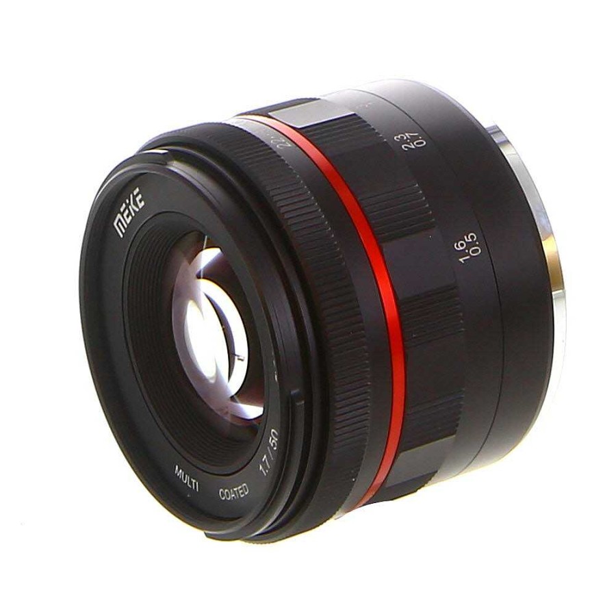 Meike Mirrorless Lenses | Meike 50Mm F/1.7 Full-Frame Manual Lens For Sony E-Mount, Black {52}