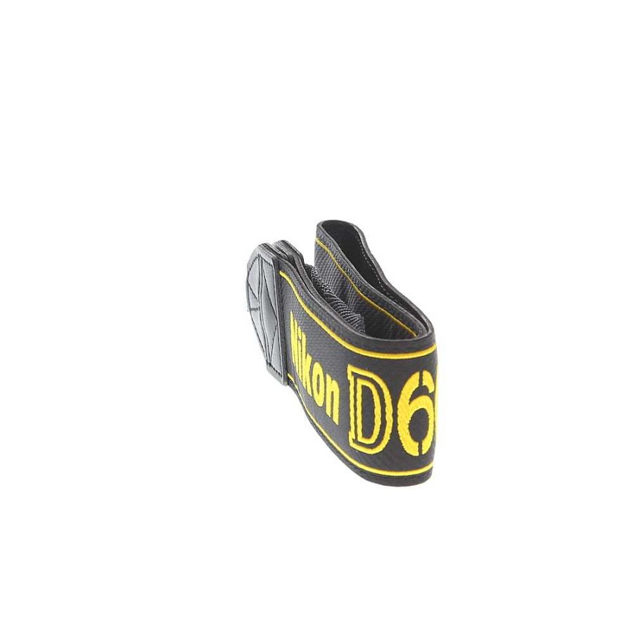 Nikon Camera Accessories | Nikon Neck Strap 1.5/" Black Yellow Stitch D600 (An-Dc8)