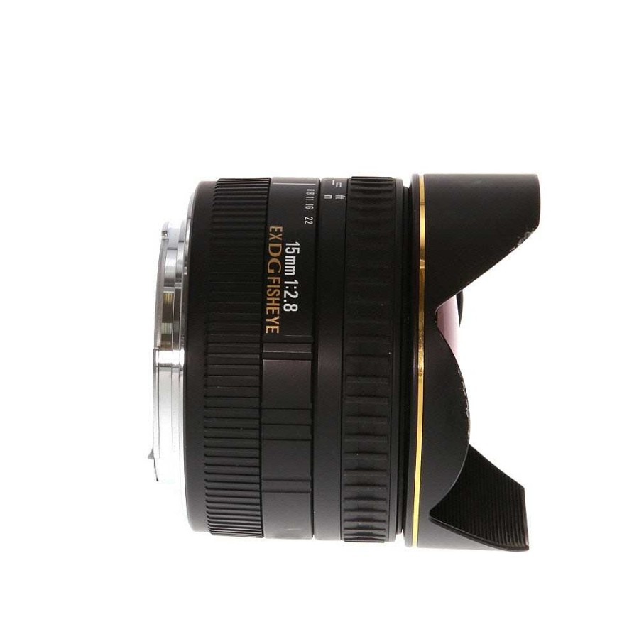 Sigma Slr & Dslr Lenses | Sigma 15Mm F/2.8 Fisheye Ex Dg Lens For Canon Ef-Mount {Gel}