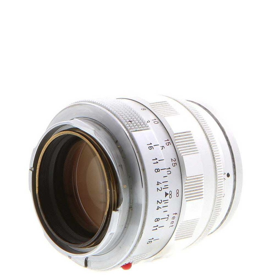 Leica Rangefinder Lenses | Leica 50Mm F/1.4 Summilux Wetzlar M-Mount Lens, Germany, Chrome {E43} 11114