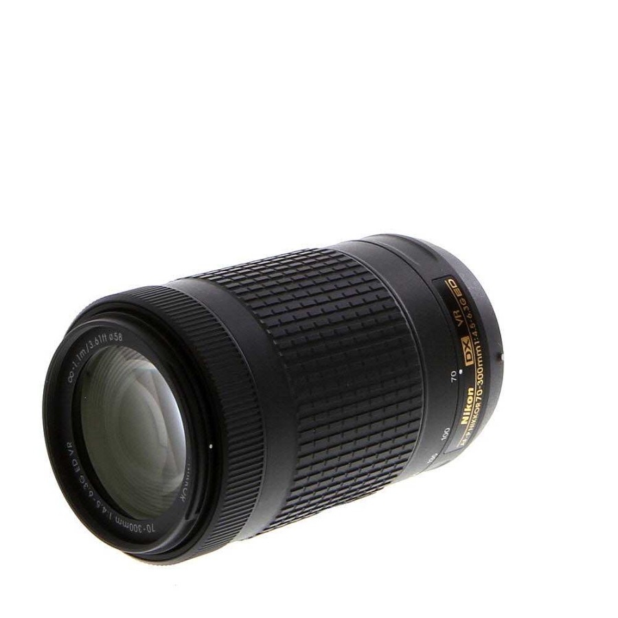 Nikon Slr & Dslr Lenses | Nikon Af-P Dx Nikkor 70-300Mm F/4.5-6.3 G Ed Vr Autofocus Aps-C Lens, Black {58}