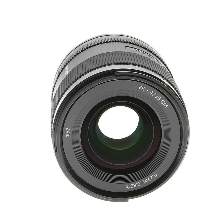 Sony Mirrorless Lenses | Sony Fe 35Mm F/1.4 Gm Full-Frame Autofocus Lens For E-Mount, Black {67} Sel35F14Gm