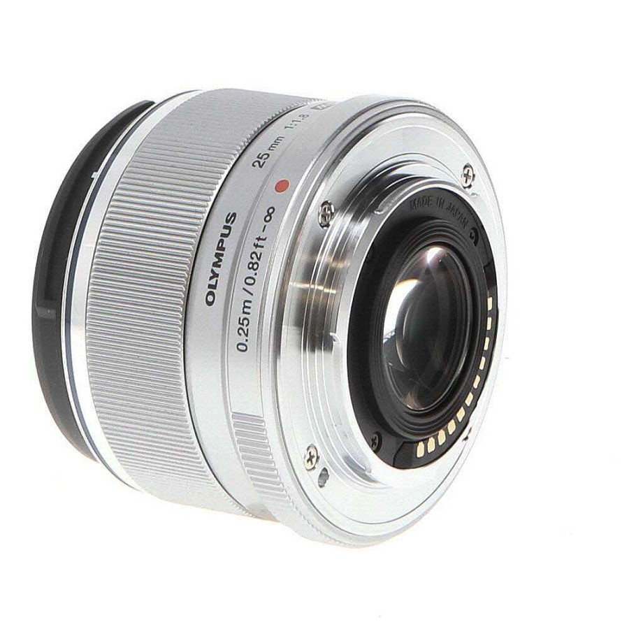 Olympus Mirrorless Lenses | Olympus 25Mm F/1.8 M.Zuiko Digital Msc Autofocus Lens For Mft (Micro Four Thirds) Silver {46} Without Decoration Ring