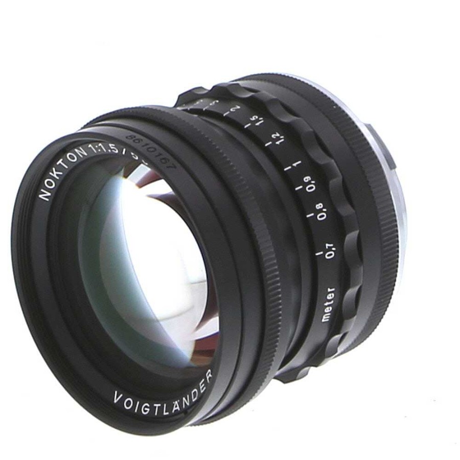 Voigtlander Rangefinder Lenses | Voigtlander 50Mm F/1.5 Nokton Vm Lens For Leica M-Mount, All Black {49}