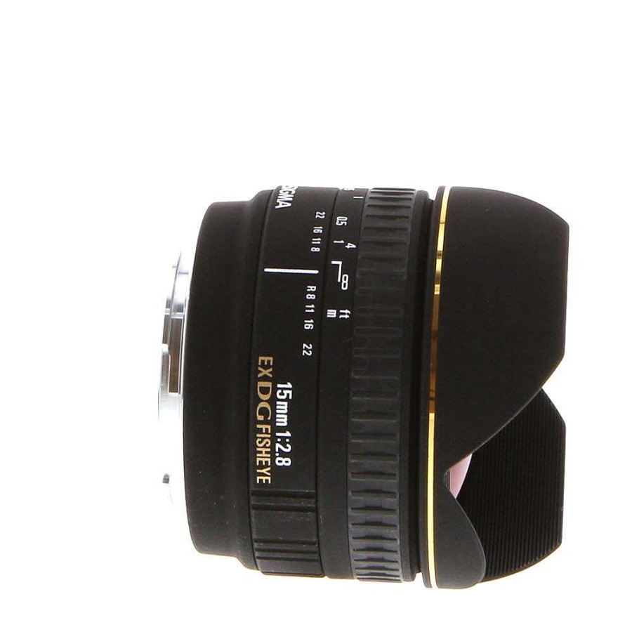 Sigma Slr & Dslr Lenses | Sigma 15Mm F/2.8 Ex Dg Fish-Eye Autofocus Lens For Minolta Alpha Mount {Gel}