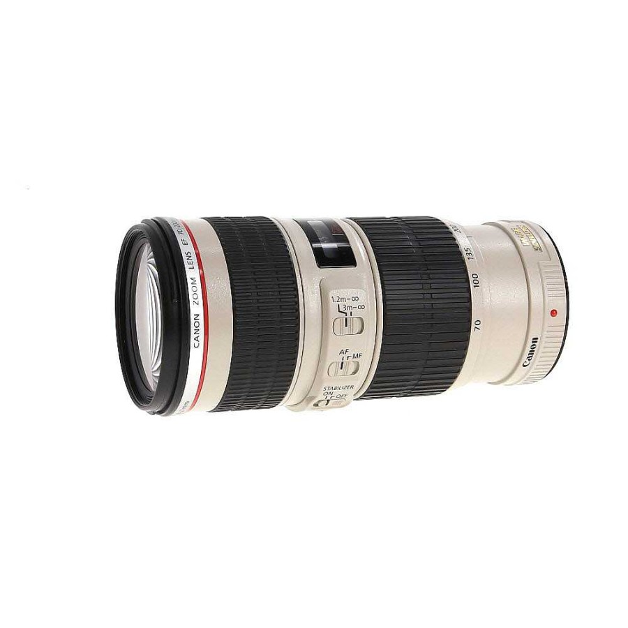 Canon Slr & Dslr Lenses | Canon 70-200Mm F/4 L Is Usm Ef-Mount Lens, White {67}