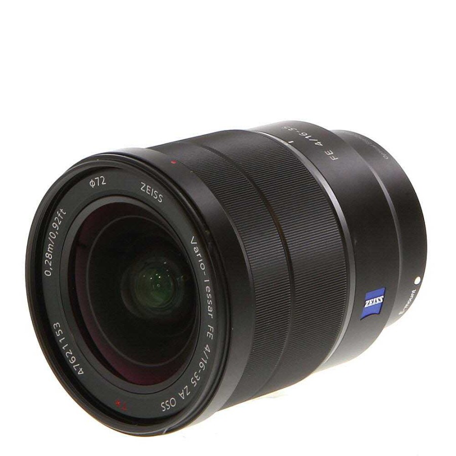 Sony Mirrorless Lenses | Sony Vario-Tessar T* Fe 16-35Mm F/4 Za Oss Af E-Mount Lens, Black {72} Sel1635Z