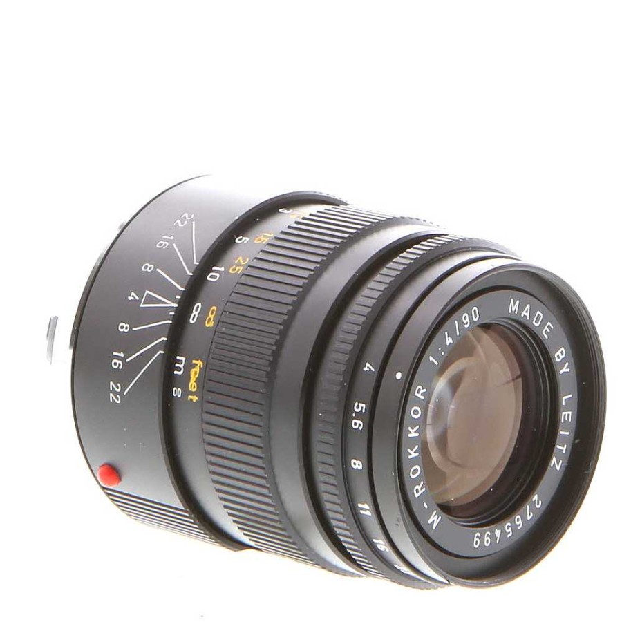 Leica Rangefinder Lenses | Leica 90Mm F/4 Leitz M-Rokkor Lens For M-Mount Lens, Made In Germany {40.5}