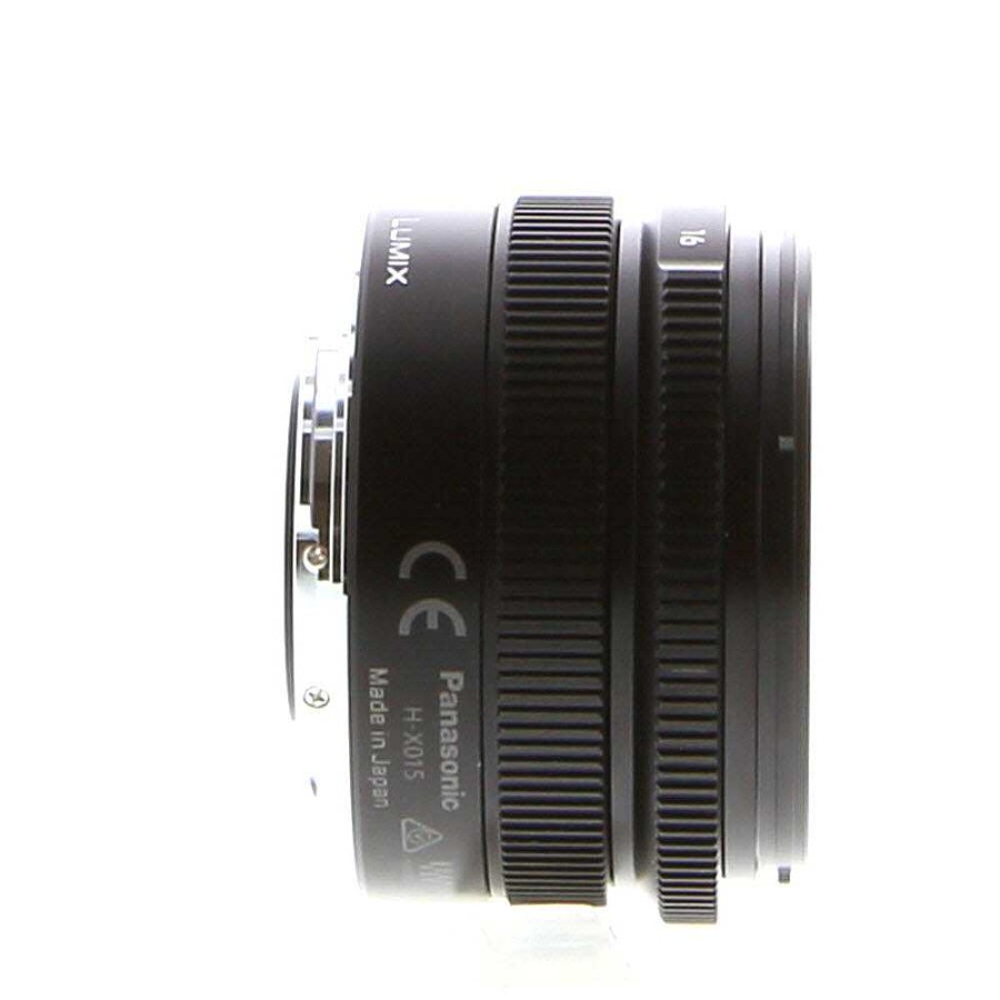 Panasonic Mirrorless Lenses | Panasonic Lumix Leica 15Mm F/1.7 Dg Summilux Asph. Lens For Mft (Micro Four Thirds), Black {46} Without Decoration Ring