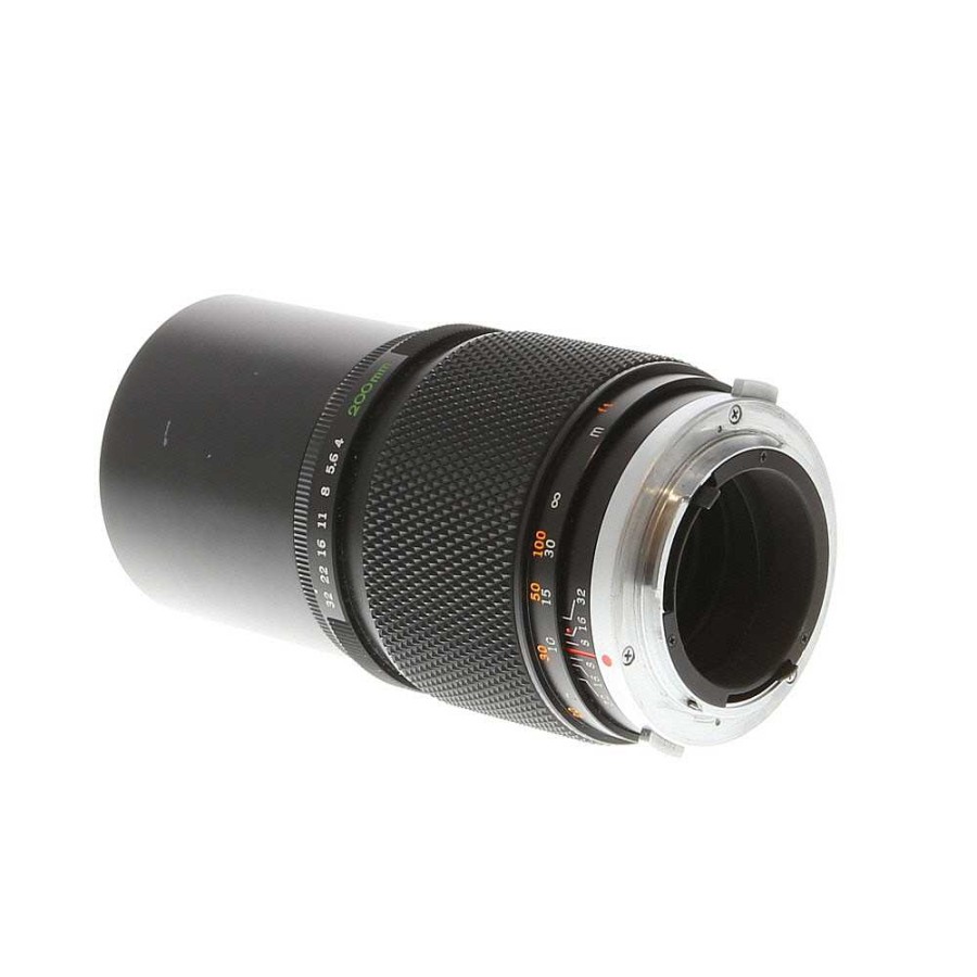 Olympus Slr & Dslr Lenses | Olympus Zuiko 200Mm F/4 Manual Focus Lens For Om-Mount {55}