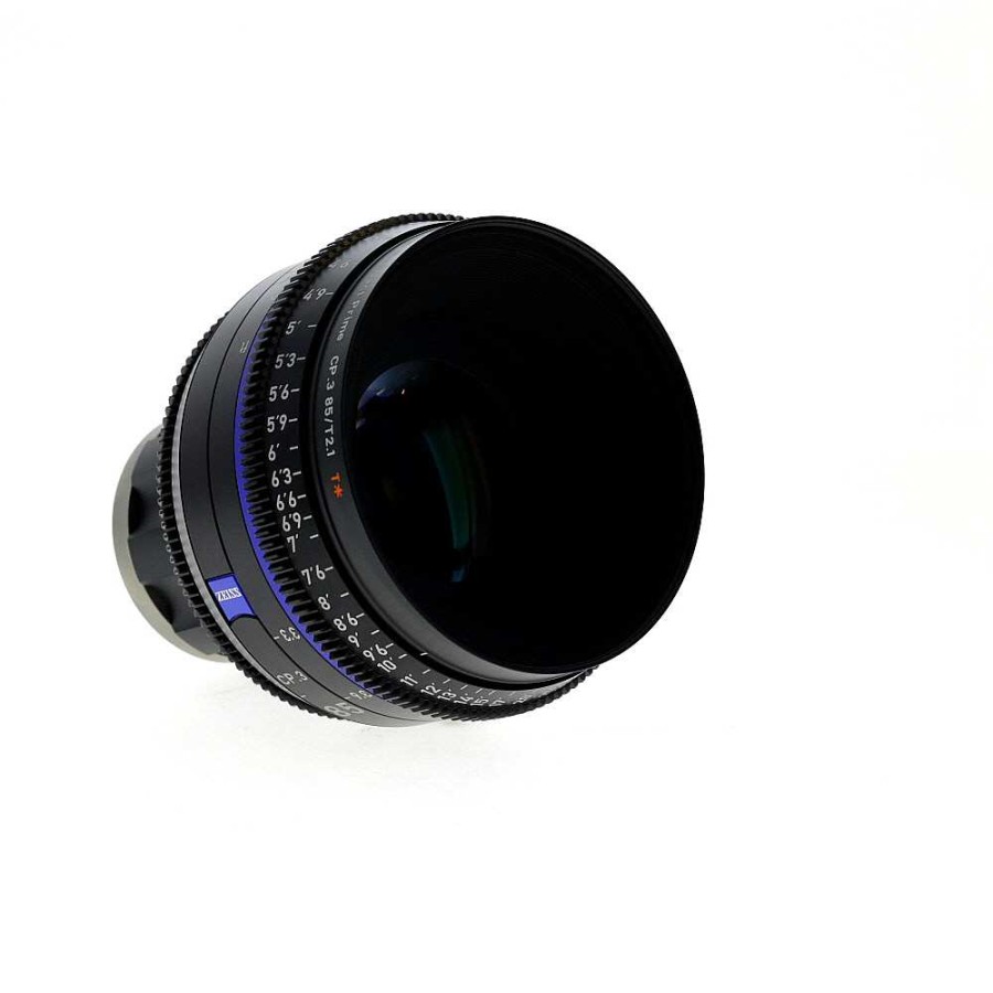 Zeiss Mirrorless Lenses | Zeiss Cp.3 85Mm T2.1 Compact Prime T* Manual Focus Manual Aperture Lens In Feet For Sony E Mount