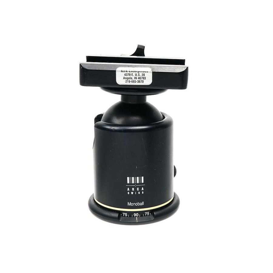 Arca Swiss Tripod Heads | Arca Swiss Monoball B1 Tripod Head With Kirk 3 In. Knob Release Clamp (Requires Quick Release Plate)