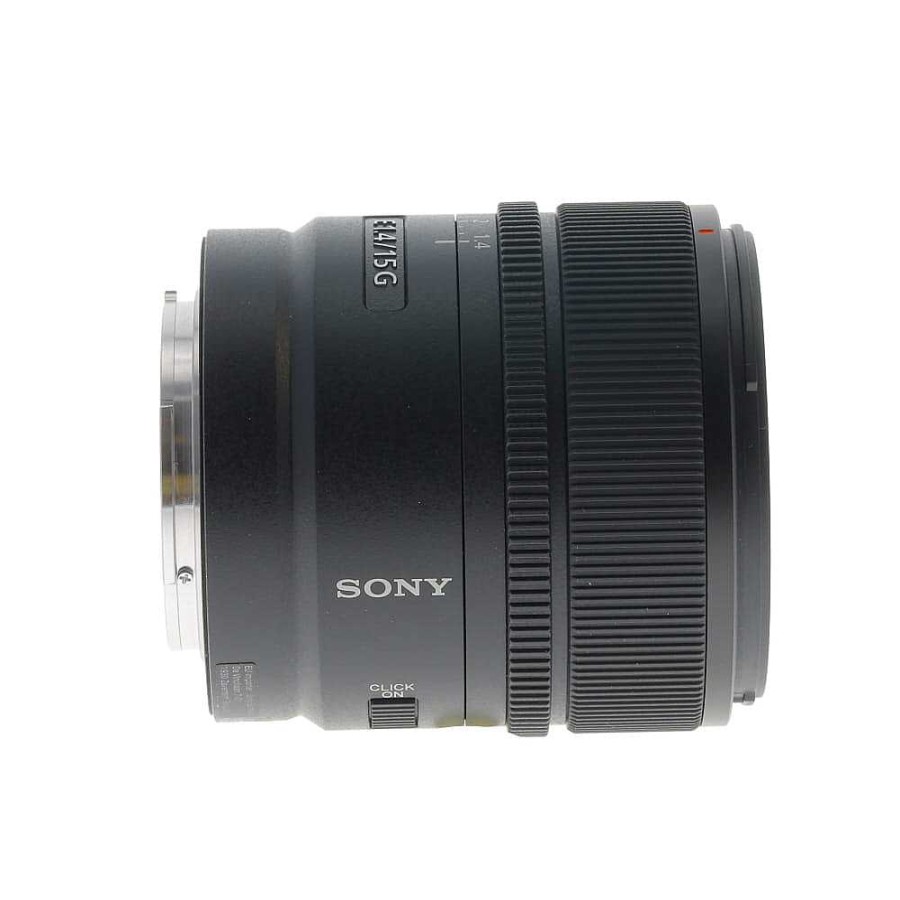 Sony Mirrorless Lenses | Sony E 15Mm F/1.4 G Autofocus Aps-C Lens For E-Mount, Black {55} Sel15F14G