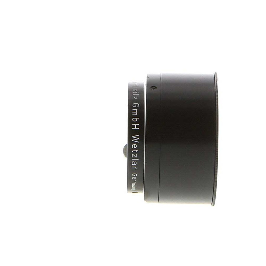 Leica Lens Accessories | Leica Adjustable Lens Hood For 35 To 135Mm Elmar Lens, Black/Chrome (Fikus)