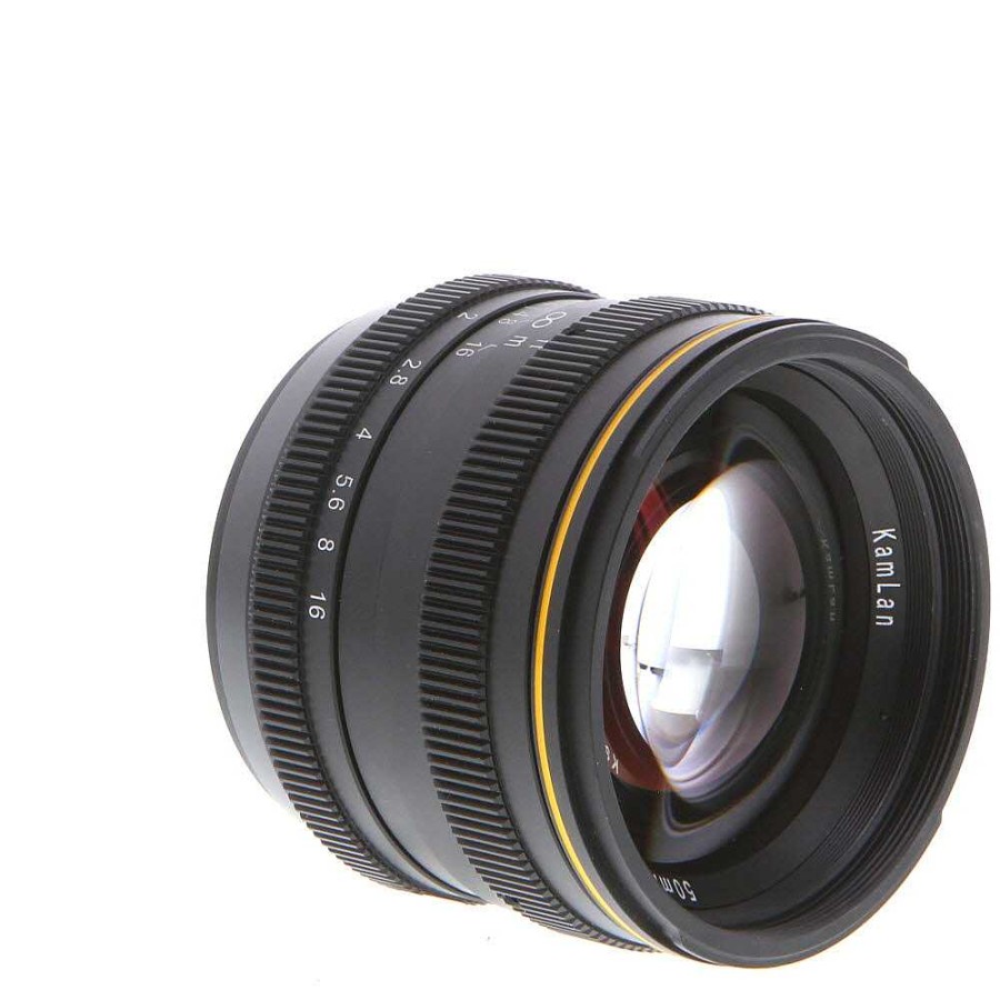 Miscellaneous Mirrorless Lenses | Kamlan 50Mm F/1.1 Manual Lens For Fujifilm X-Mount, Black {52}