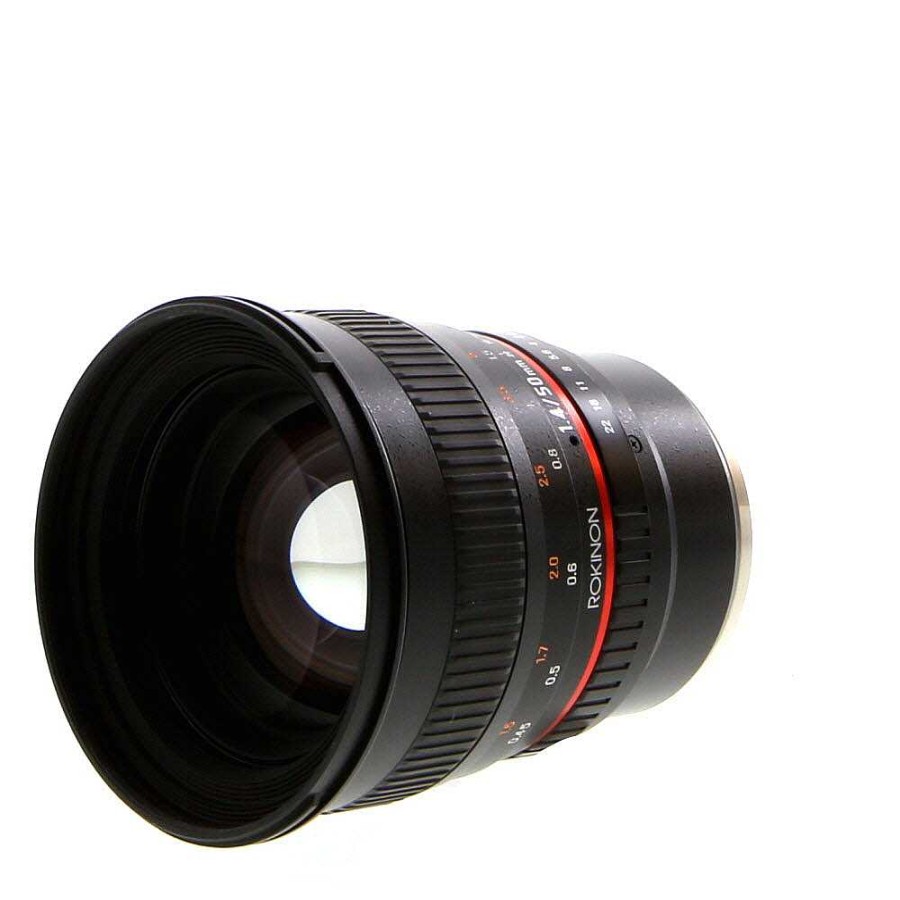 Rokinon Mirrorless Lenses | Rokinon 50Mm F/1.4 As Umc Manual Lens For Sony E-Mount {77}