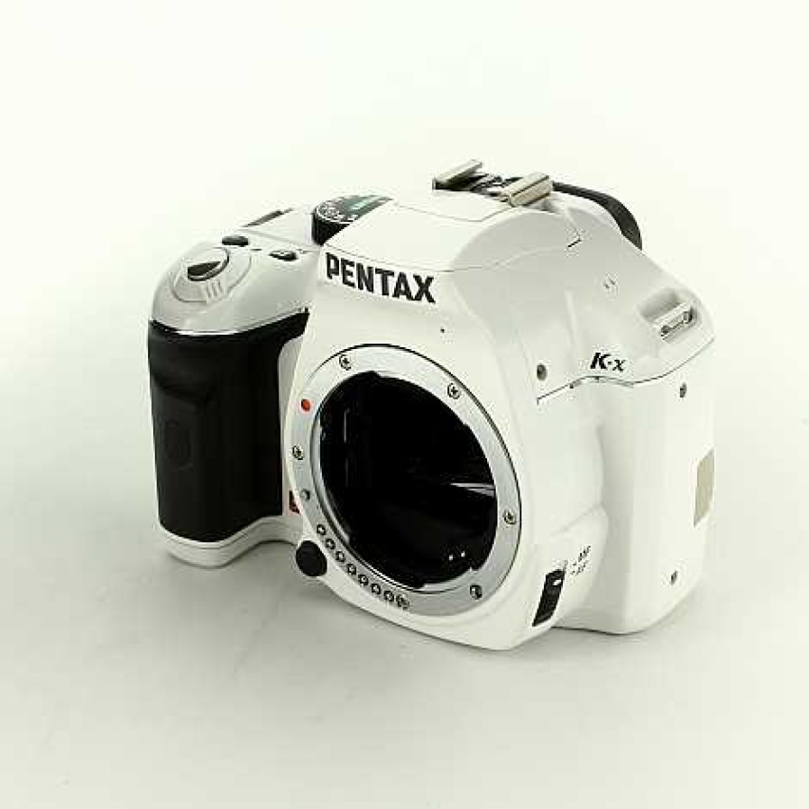 Pentax Dslr Cameras | Pentax K-X Dslr Camera Body, White {12.4Mp} Body Only