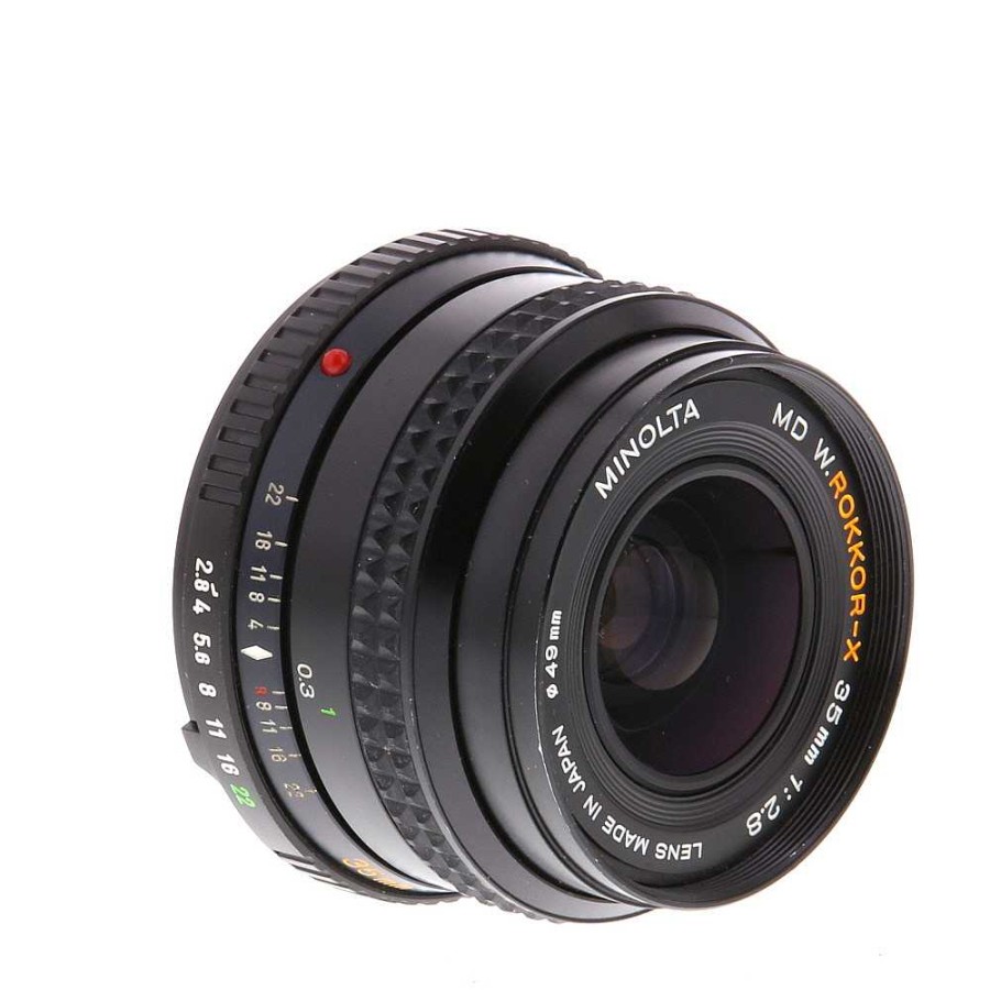 Minolta Slr & Dslr Lenses | Minolta 35Mm F/2.8 W. Rokkor-X Md Manual Focus Lens For Md-Mount {49}