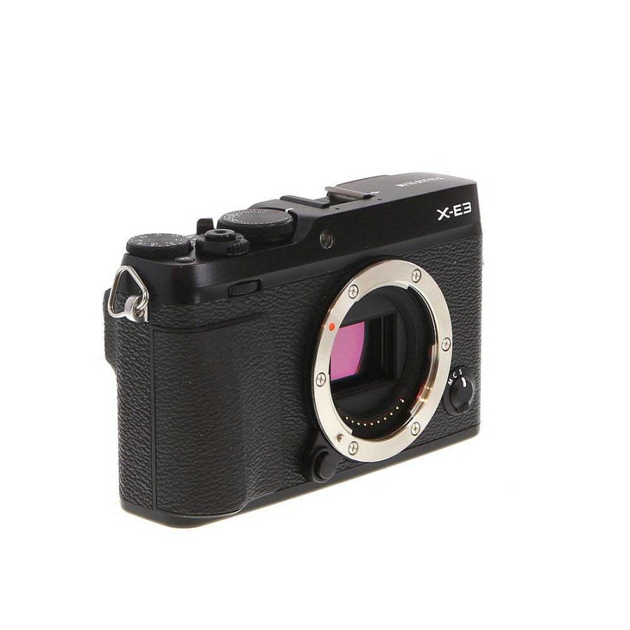 Fuji Mirrorless Cameras | Fujifilm X-E3 Mirrorless Camera Body, Black {24.3Mp} Without Ef-X8 Flash