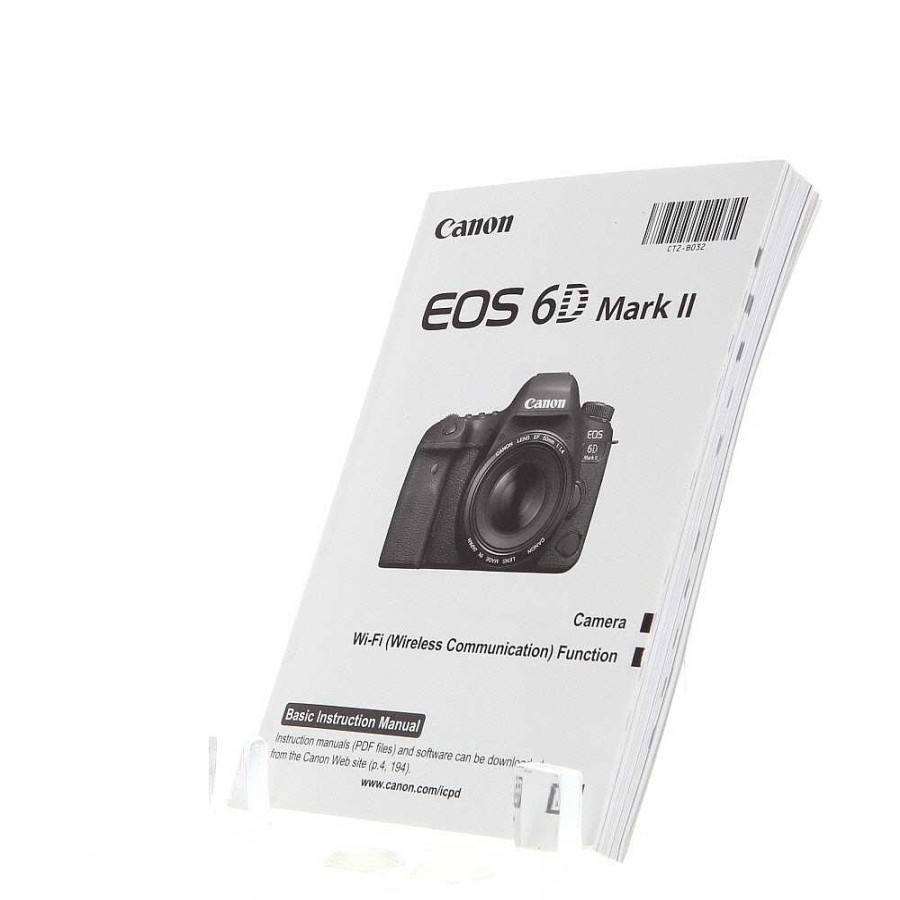 Canon Books, Instructions & Videos | Canon Eos 6D Mark Ii Basic Instructions