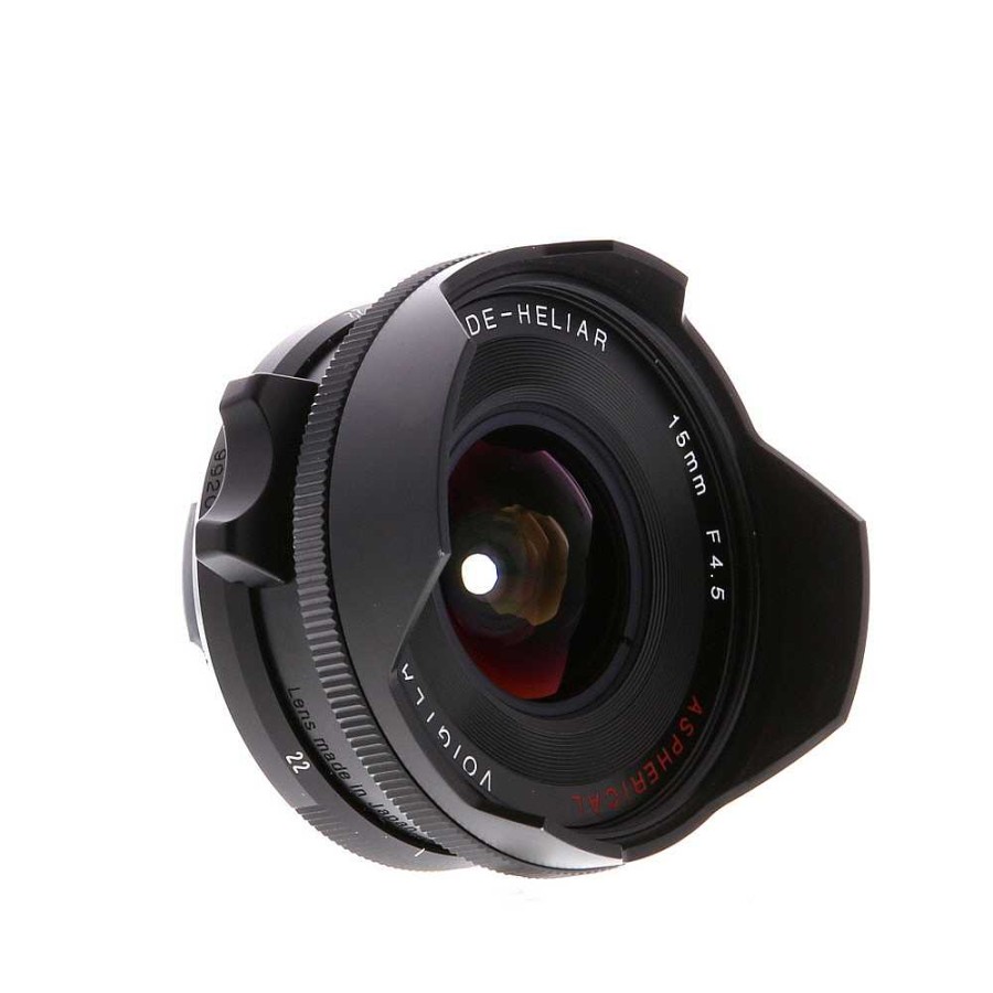 Voigtlander Rangefinder Lenses | Voigtlander 15Mm F/4.5 Super Wide-Heliar Aspherical Lens For Leica M-Mount, Black {52}